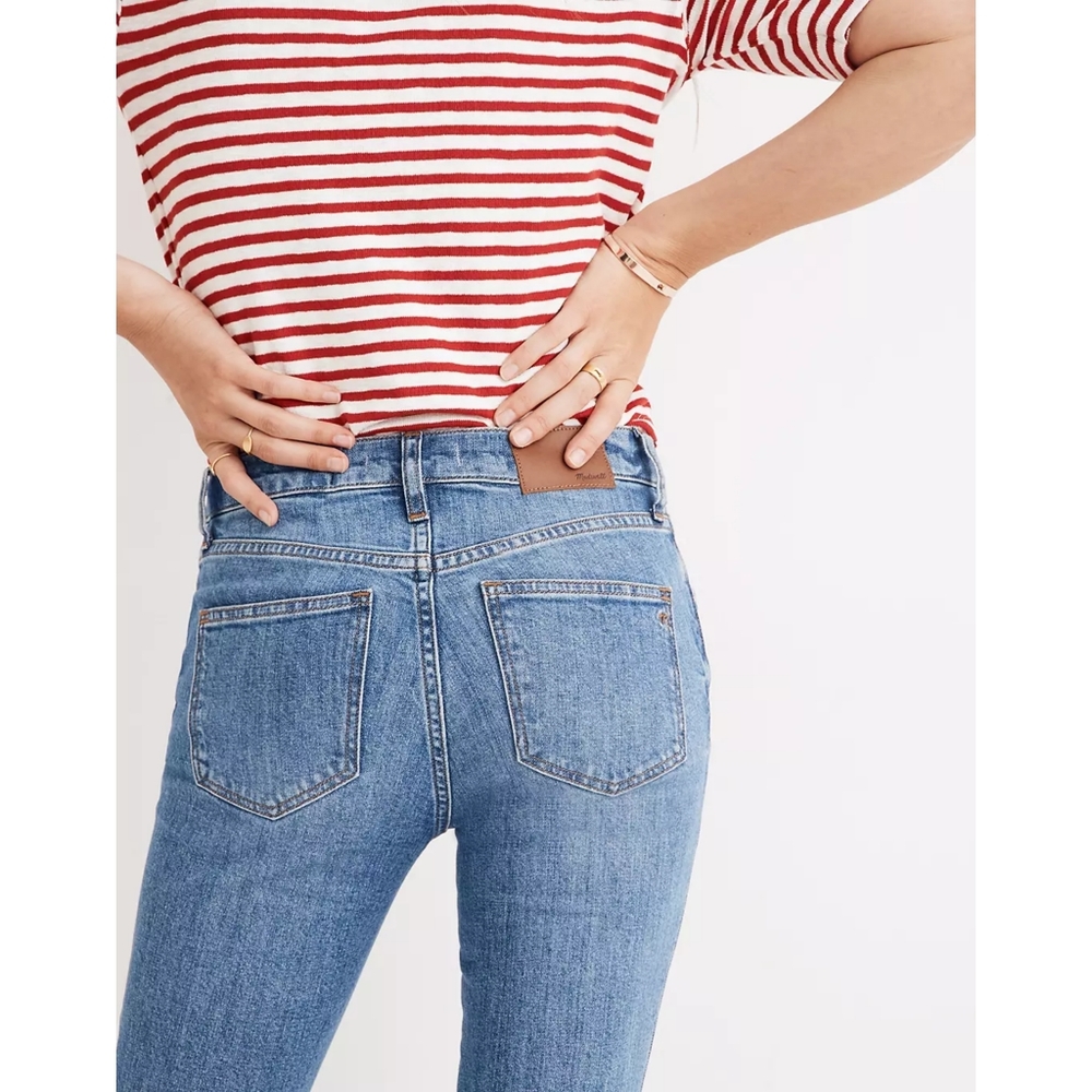 Madewell 9" Mid-Rise Skinny Jeans 26 Tall - Picture 12 of 13